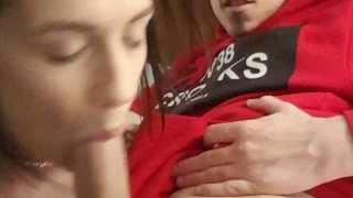 Sexy Shelby Sweet deepthroats! Amazing blowjob