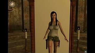 LARA CROFT MIND CONTROLLED BY TEMPLE WITCH PART 2