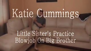Not sister practice blow jobs on big brother