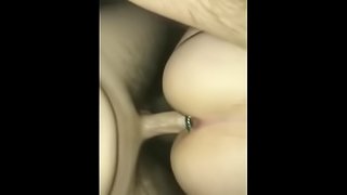 Wife Takes Pound With Buttplug In Ass